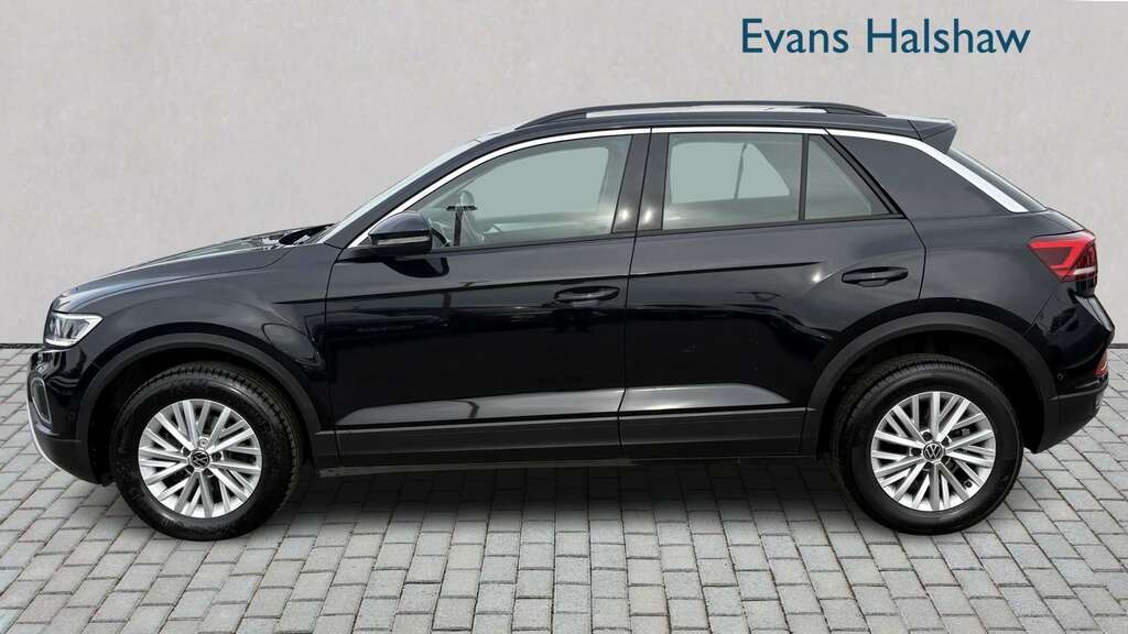 Volkswagen T-Roc 1.5 Tsi Life Dsg 2022 KN72OBB Black #3