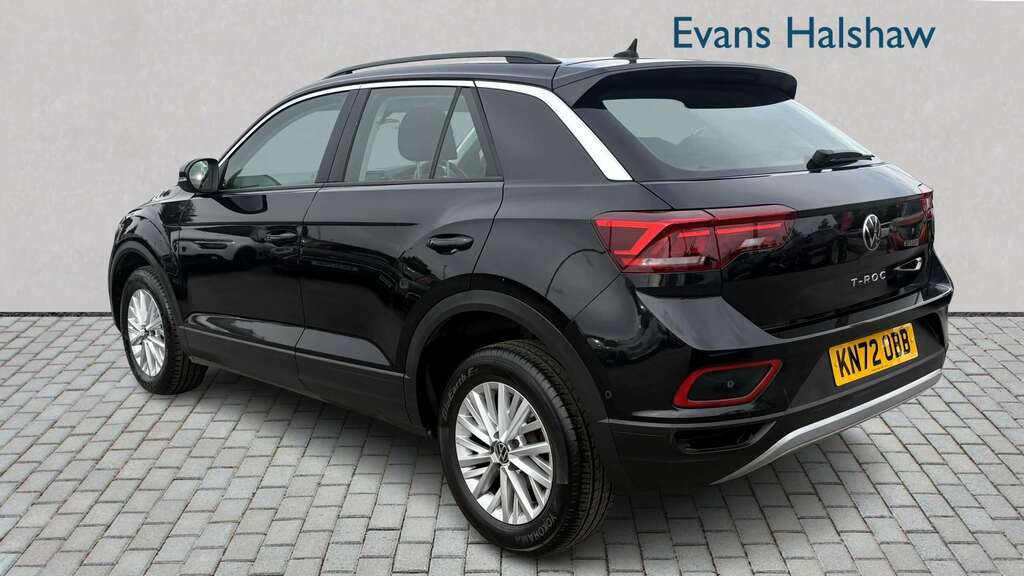 Volkswagen T-Roc 1.5 Tsi Life Dsg 2022 KN72OBB Black #4