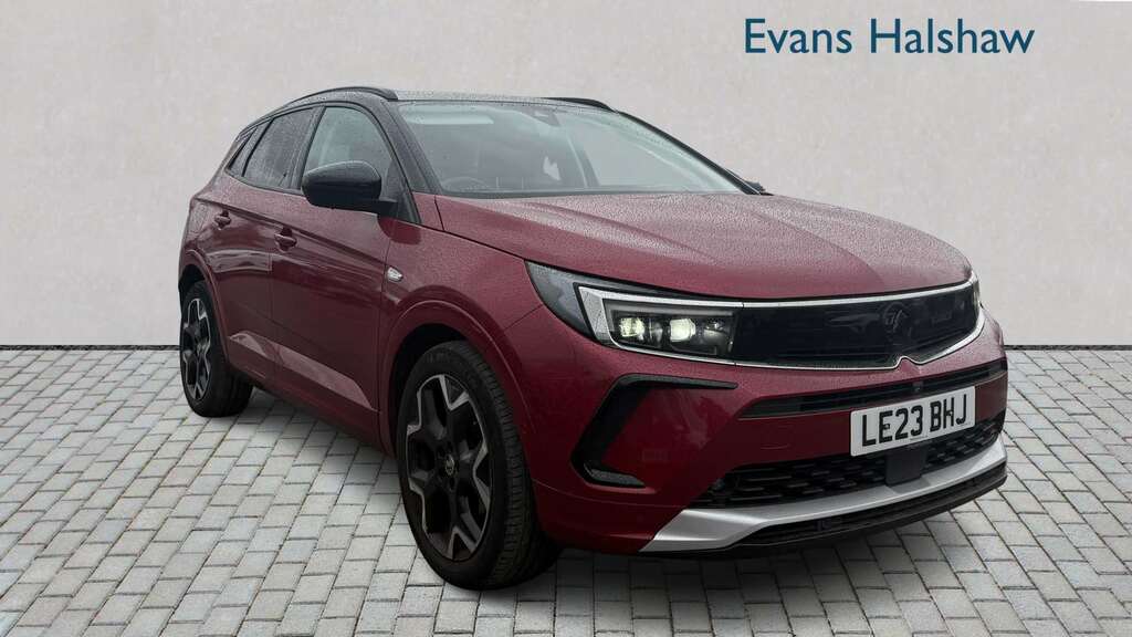 Vauxhall Grandland 1.2 Turbo Ultimate 2023 LE23BHJ Red