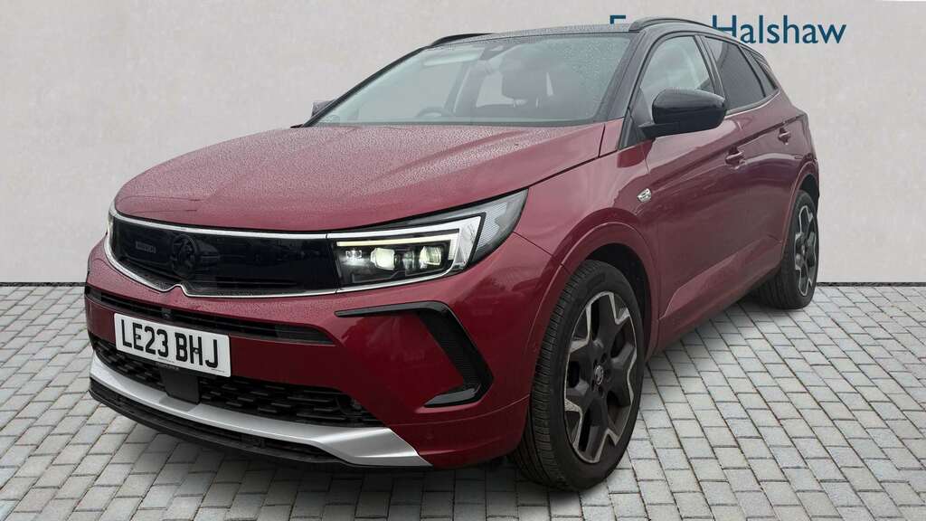 Vauxhall Grandland 1.2 Turbo Ultimate 2023 LE23BHJ Red #3