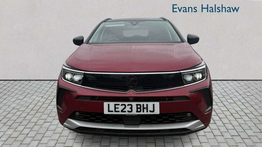 Vauxhall Grandland 1.2 Turbo Ultimate 2023 LE23BHJ Red #2