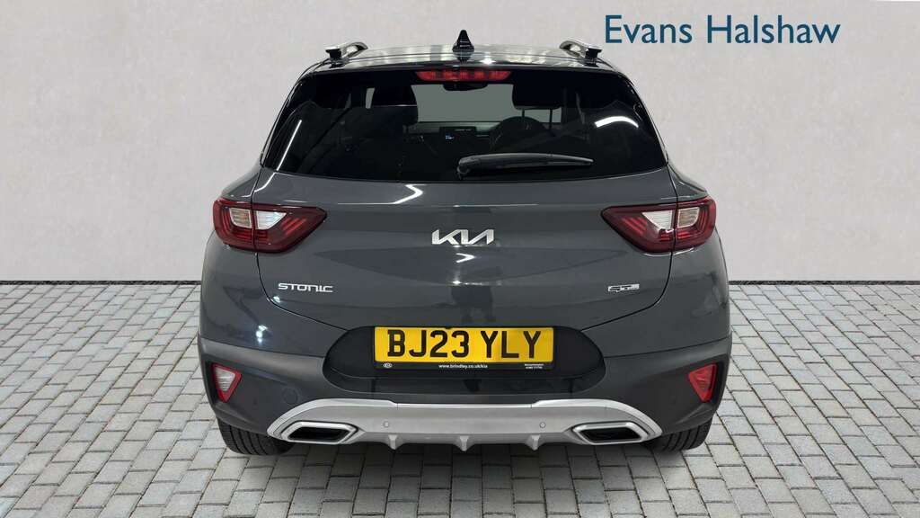 Kia Stonic 1.0T Gdi 48V Gt-line S Dct 2023 BJ23YLY Grey #4