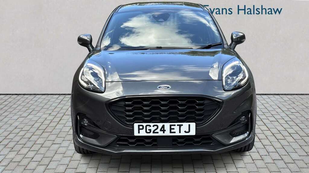Ford Puma 1.0 Ecoboost Hybrid Mhev St-line 2024 PG24ETJ Grey #4