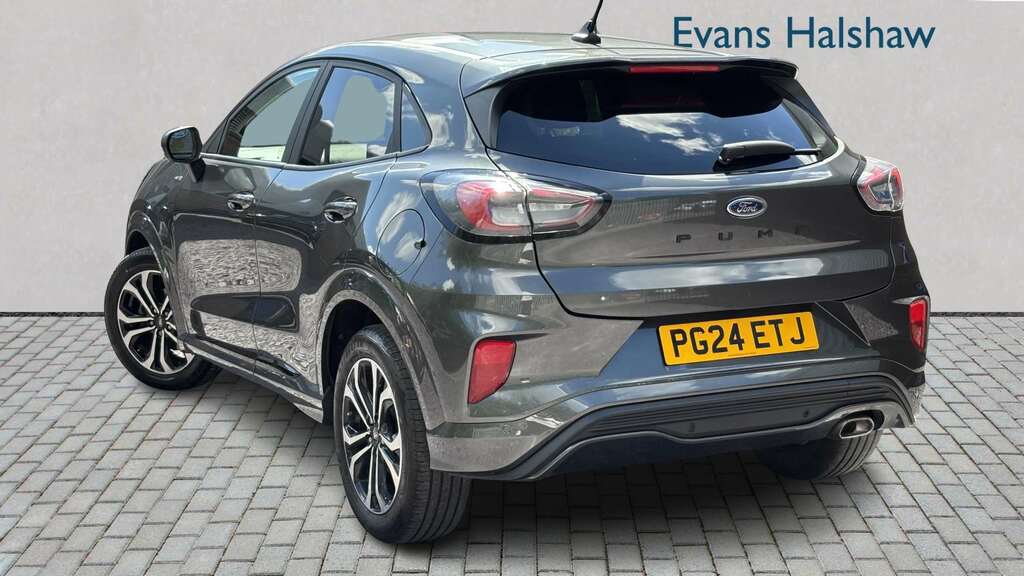 Ford Puma 1.0 Ecoboost Hybrid Mhev St-line 2024 PG24ETJ Grey #3