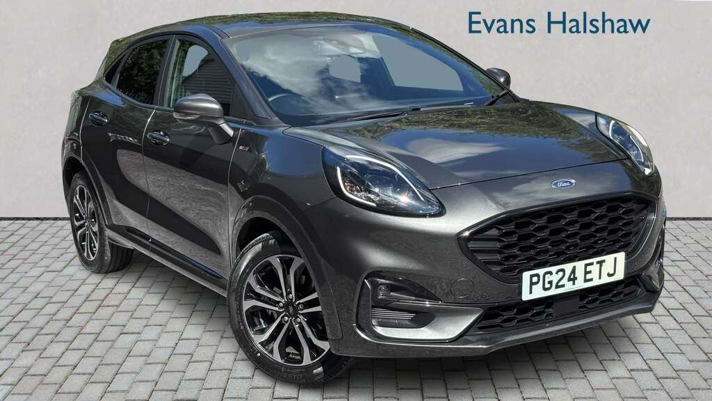 Ford Puma 1.0 Ecoboost Hybrid Mhev St-line 2024 PG24ETJ Grey