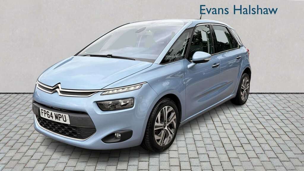 Citroen C4 Picasso 1.6 E-hdi 115 Exclusive Etg6 2014 Blue #4