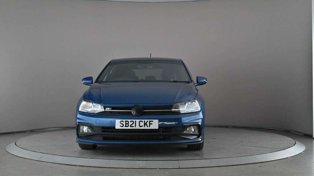 Volkswagen Polo 1.0 Tsi 95 R-line 2021 SB21CKF Blue #2