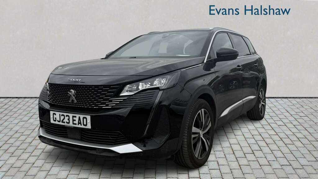 Peugeot 5008 1.5 Bluehdi Gt Eat8 2023 GJ23EAO Black