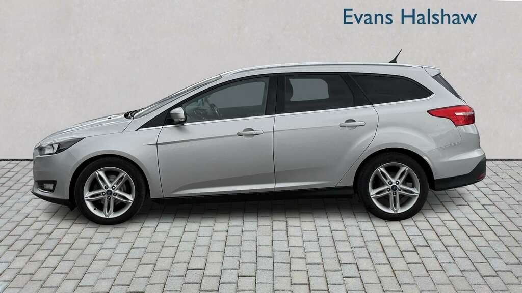 Ford Focus 1.5 Tdci 120 Titanium 2017 WV67LVL Silver #3