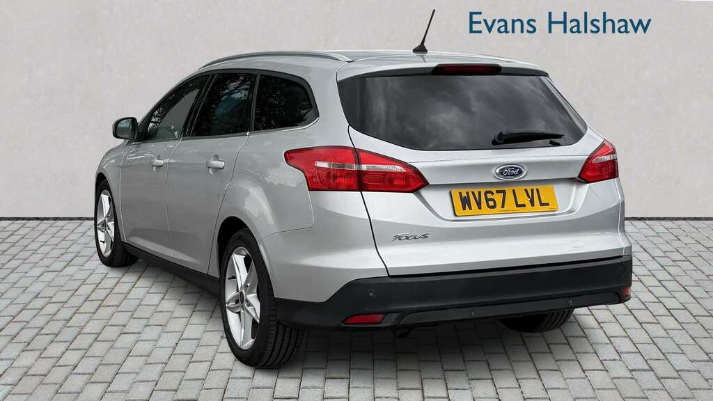 Ford Focus 1.5 Tdci 120 Titanium 2017 WV67LVL Silver #2