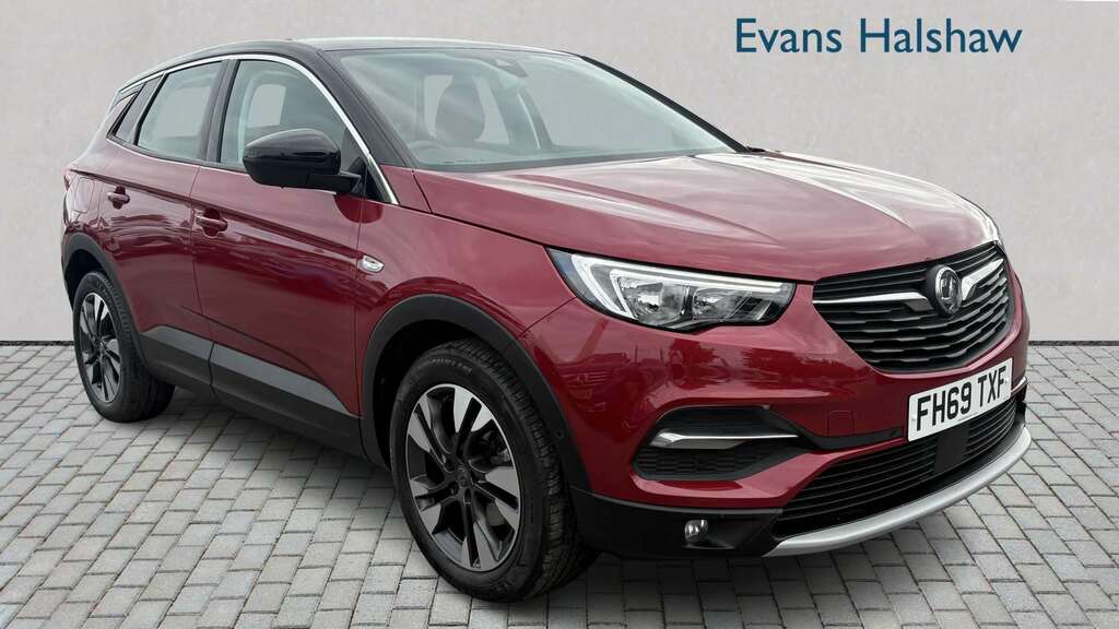 Vauxhall Grandland X 1.2 Turbo Sport Nav 2020 Red