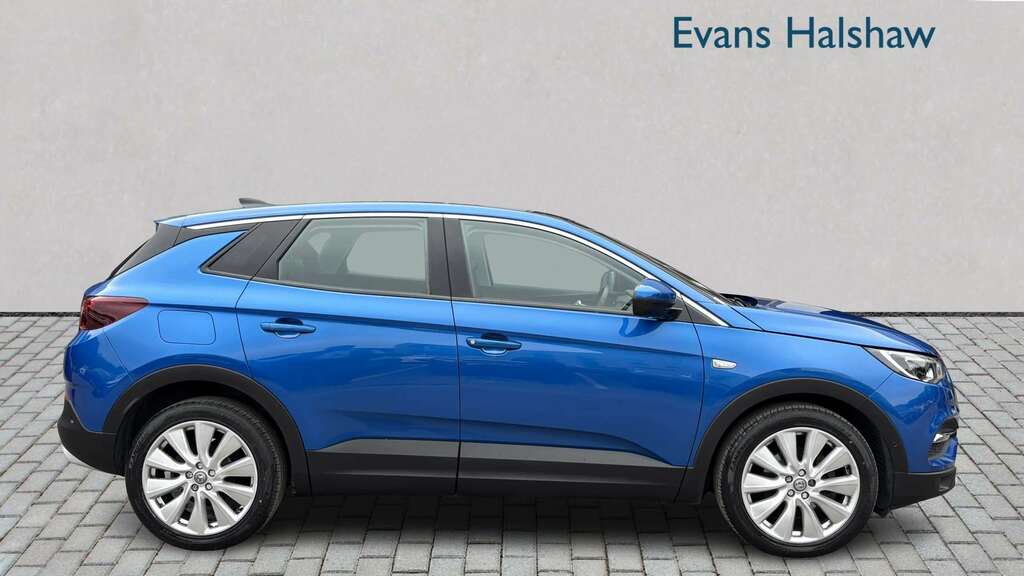Vauxhall Grandland X 1.2 Turbo Elite Nav 8 Speed 2020 FP70FZN Blue #6