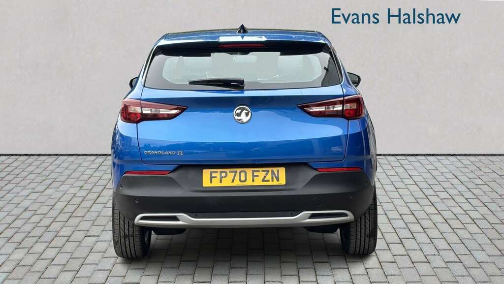 Vauxhall Grandland X 1.2 Turbo Elite Nav 8 Speed 2020 FP70FZN Blue #4