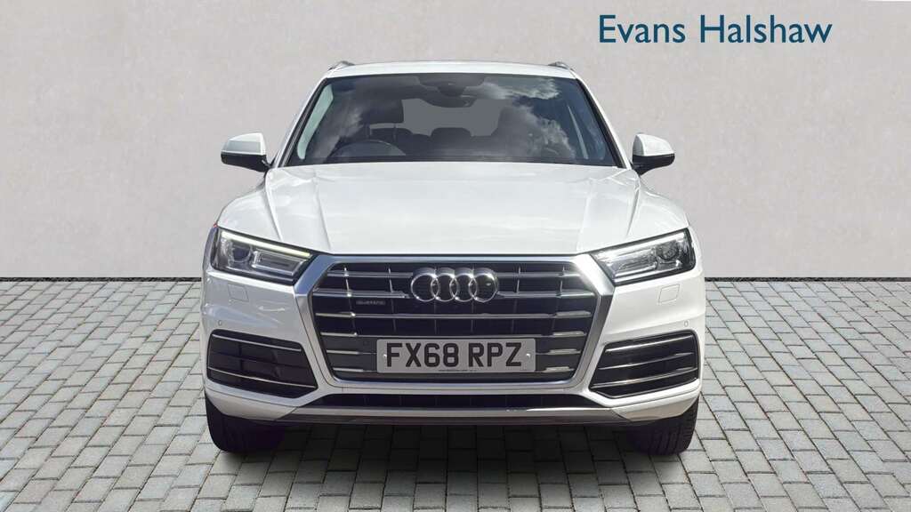 Audi Q5 2.0 Tdi Quattro Sport S Tronic 2018 FX68RPZ White #4