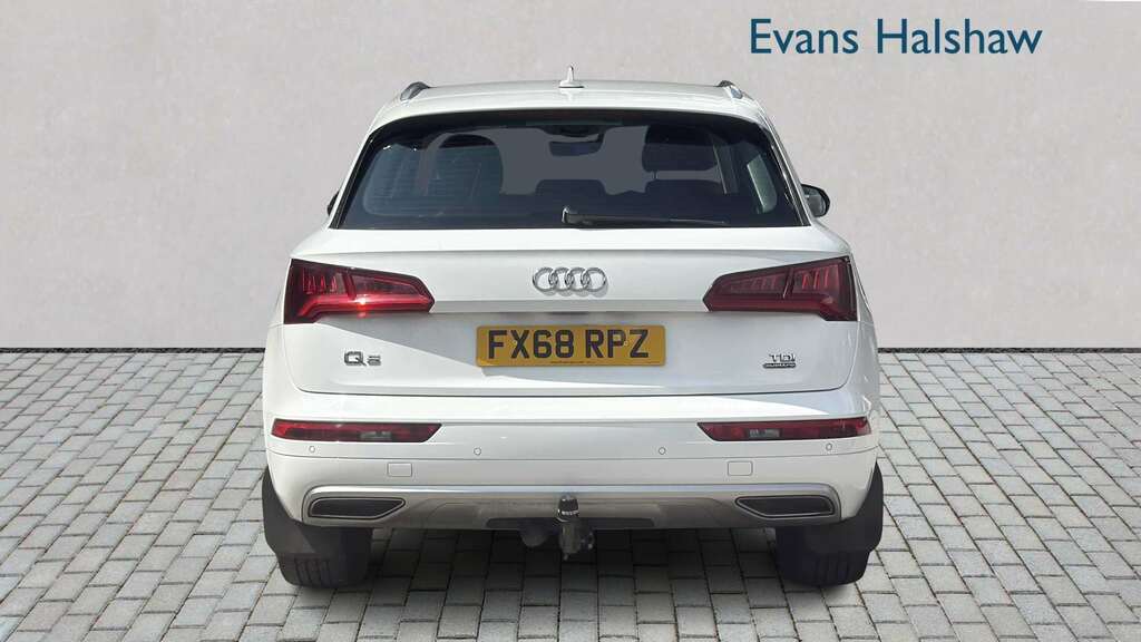 Audi Q5 2.0 Tdi Quattro Sport S Tronic 2018 FX68RPZ White #2