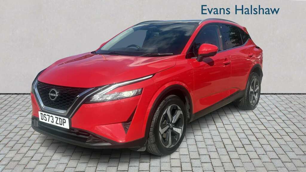Nissan Qashqai 1.3 Dig-t Mh N-connecta 2023 DS73ZDP Red #3