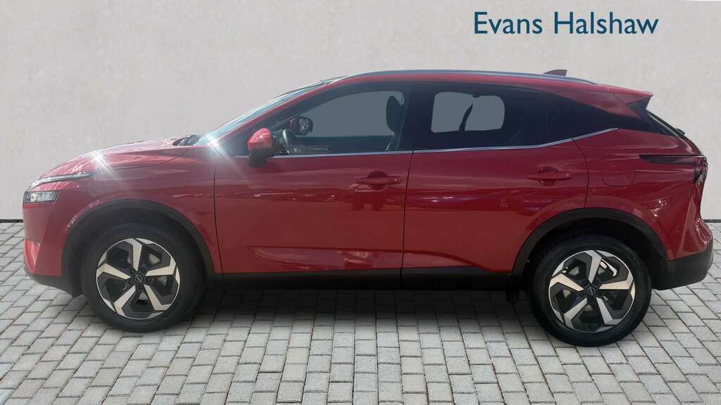 Nissan Qashqai 1.3 Dig-t Mh N-connecta 2023 DS73ZDP Red #4