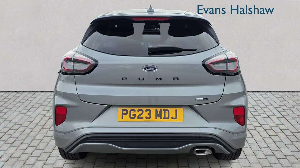 Ford Puma 1.0 Ecoboost Hybrid Mhev 155 St-line X 2023 PG23MDJ Silver #5