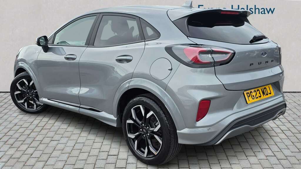 Ford Puma 1.0 Ecoboost Hybrid Mhev 155 St-line X 2023 PG23MDJ Silver #4