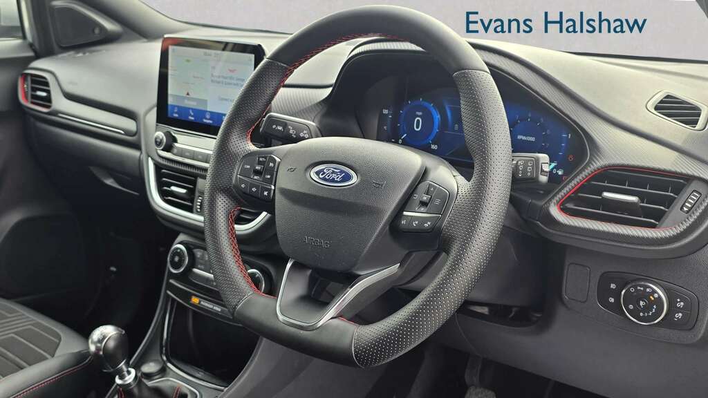 Ford Puma 1.0 Ecoboost Hybrid Mhev 155 St-line X 2023 PG23MDJ Silver #6