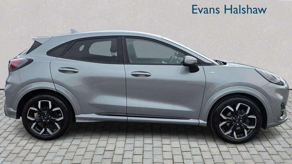 Ford Puma 1.0 Ecoboost Hybrid Mhev 155 St-line X 2023 PG23MDJ Silver #2