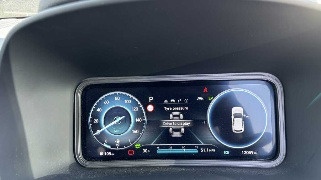 Hyundai Kona 1.6 Gdi Hybrid Ultimate Dct 2023 LP23FSD Black #6