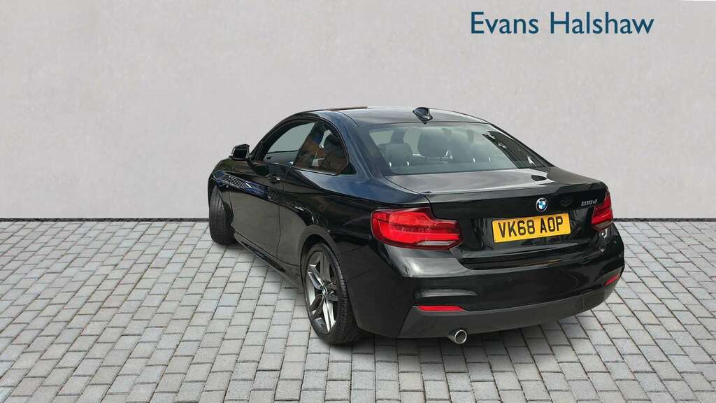 BMW 2 Series 218D M Sport Nav 2018 Black #6