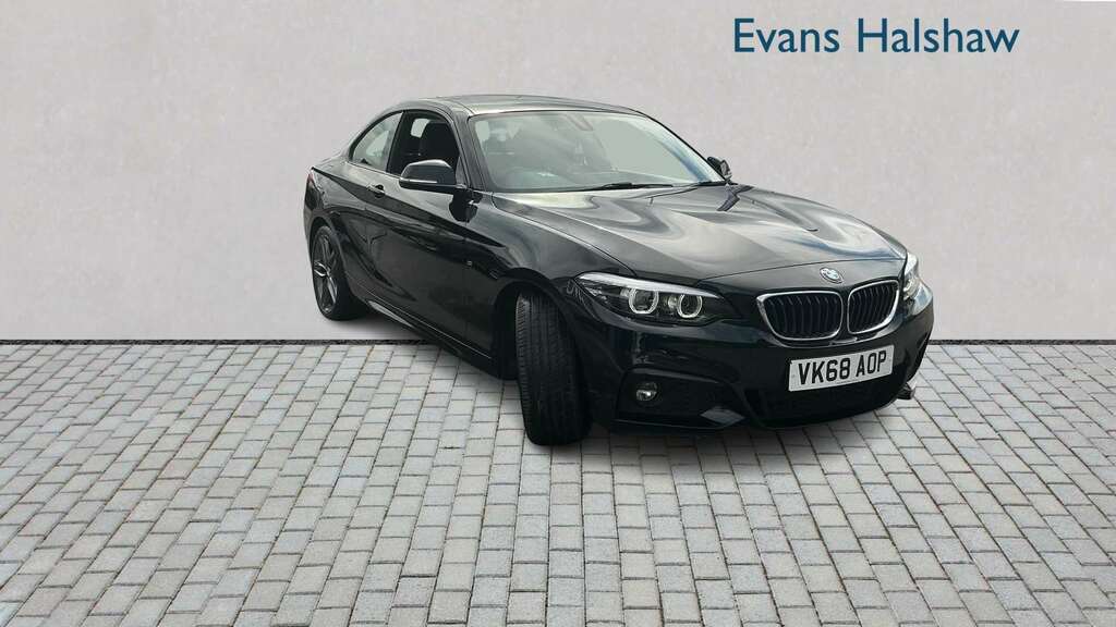 BMW 2 Series 218D M Sport Nav 2018 Black #4