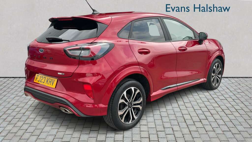 Ford Puma 1.0 Ecoboost Hybrid Mhev St-line 2023 FJ23KHV Red #2
