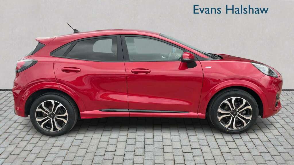Ford Puma 1.0 Ecoboost Hybrid Mhev St-line 2023 FJ23KHV Red #3