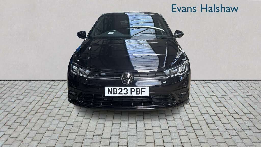 Volkswagen Polo 1.0 Tsi R-line 2023 ND23PBF Black #4