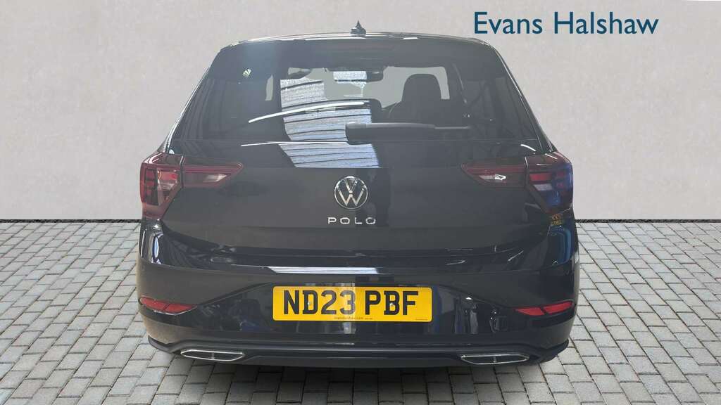 Volkswagen Polo 1.0 Tsi R-line 2023 ND23PBF Black #5