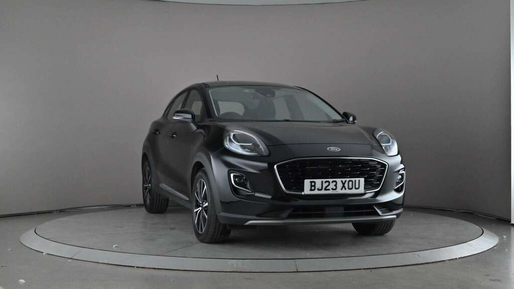 Ford Puma 1.0 Ecoboost Hybrid Mhev Titanium Dct 2023 BJ23XOU Black