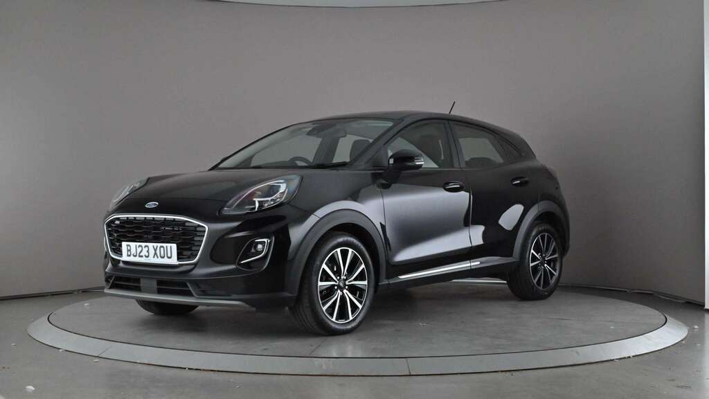 Ford Puma 1.0 Ecoboost Hybrid Mhev Titanium Dct 2023 BJ23XOU Black #3