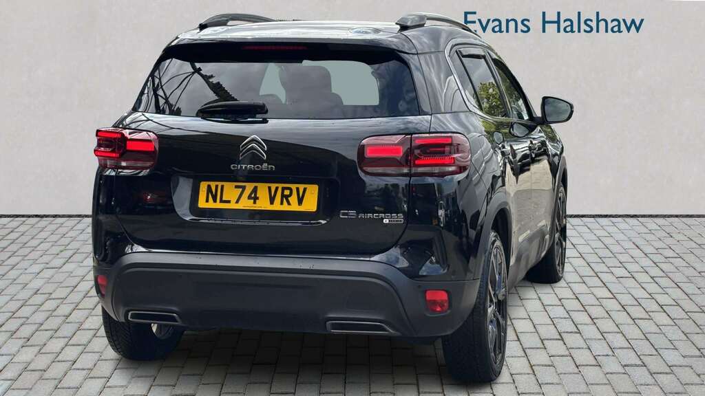 Citroen C5 Aircross 1.2 Hybrid 136 E-series E-dcs6 2024 NL74VRV Black #6