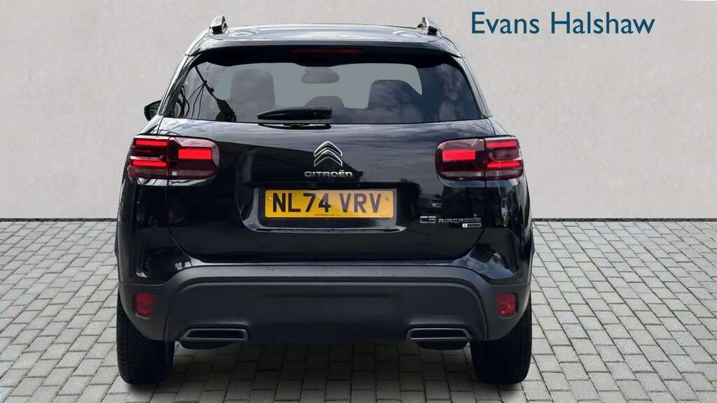 Citroen C5 Aircross 1.2 Hybrid 136 E-series E-dcs6 2024 NL74VRV Black #5