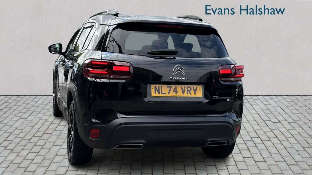 Citroen C5 Aircross 1.2 Hybrid 136 E-series E-dcs6 2024 NL74VRV Black #4
