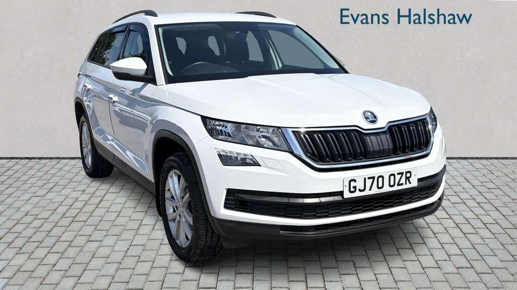 Skoda Kodiaq 2.0 Tdi Se Dsg 7 Seat 2020 White