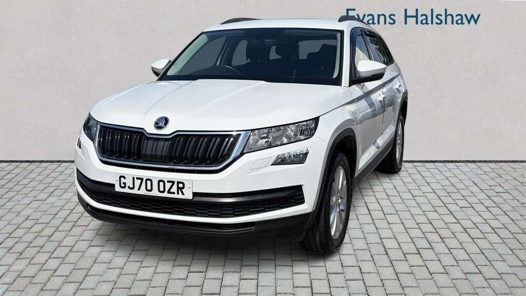 Skoda Kodiaq 2.0 Tdi Se Dsg 7 Seat 2020 White #3