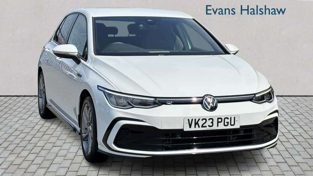 Volkswagen Golf 1.5 Etsi 150 R-line Dsg 2023 VK23PGU White