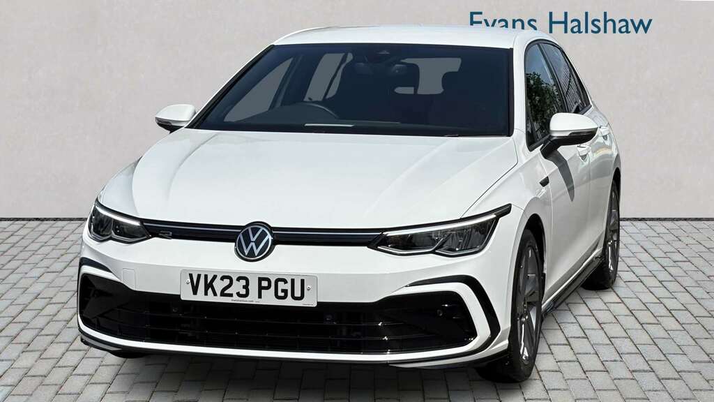 Volkswagen Golf 1.5 Etsi 150 R-line Dsg 2023 VK23PGU White #3