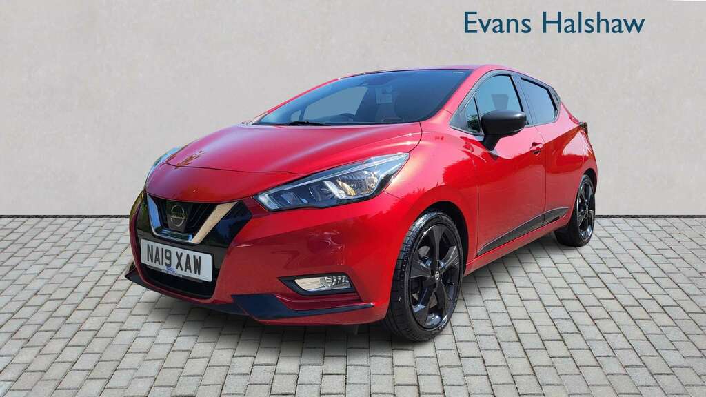 Nissan Micra 1.0 Ig-t 100 N-sport 2019 NA19XAW Red #3