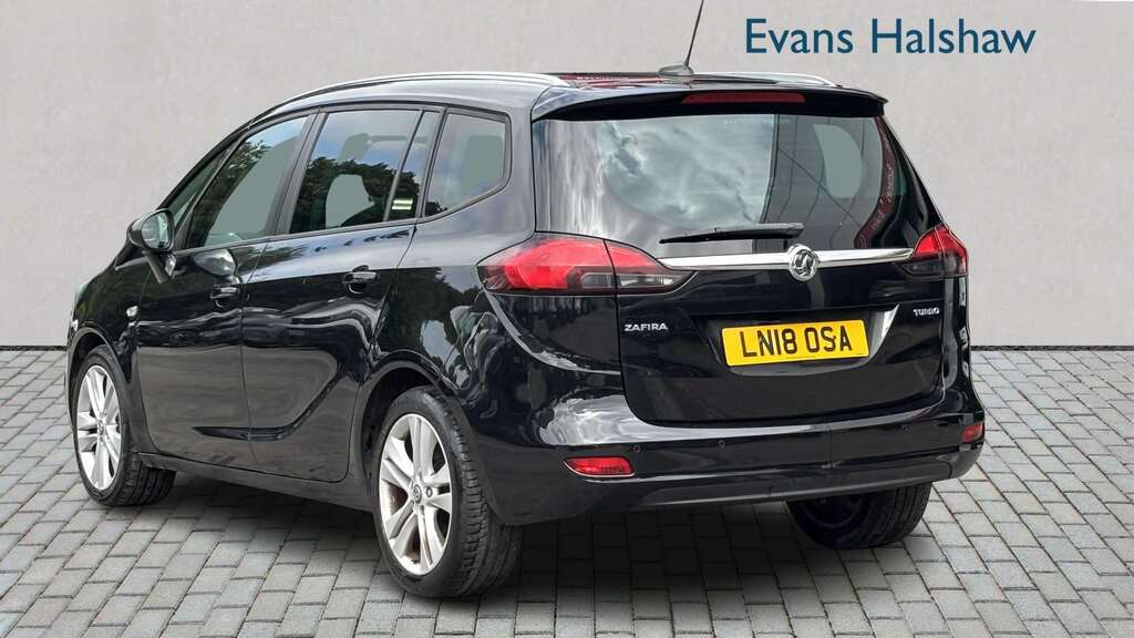 Vauxhall Zafira 1.4T Sri Leather 2018 LN18OSA Black #2