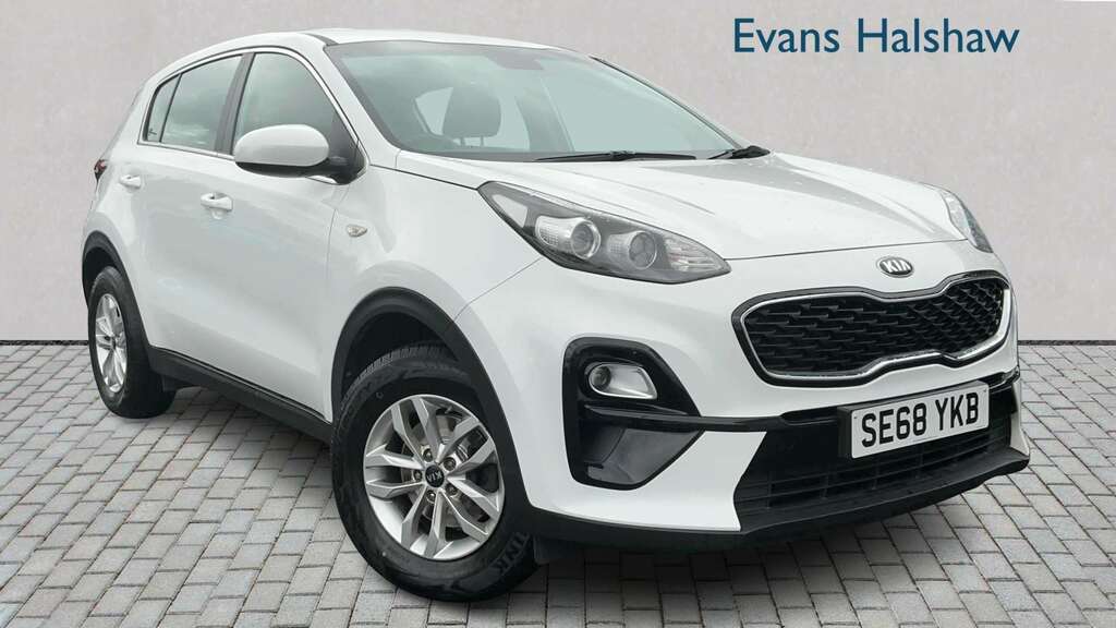 Kia Sportage 1.6 Gdi Isg 1 2019 SE68YKB White
