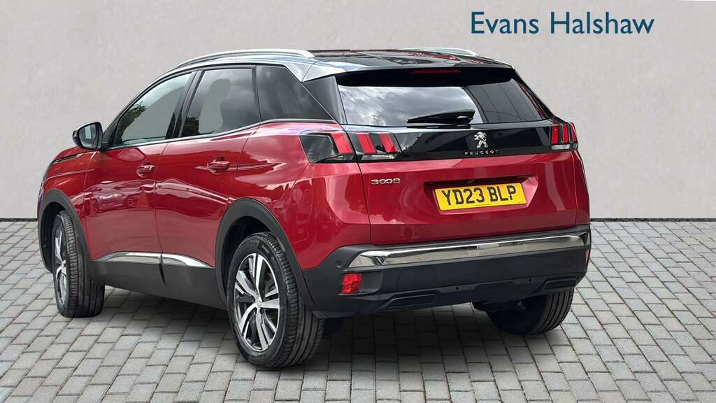 Peugeot 3008 1.5 Bluehdi Allure Premium Eat8 2023 YD23BLP Red #2