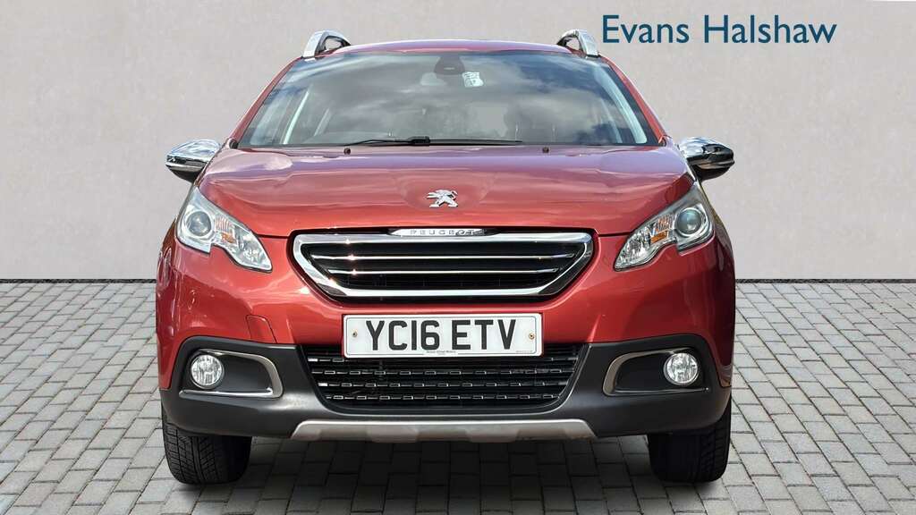 Peugeot 2008 1.6 Bluehdi 100 Allure Non Start Stop 2016 YC16ETV Red #4