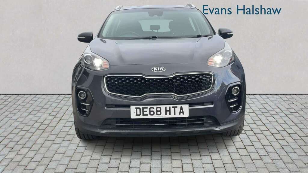 Kia Sportage 1.7 Crdi Isg 3 Panoramic Roof 2018 DE68HTA Silver #4