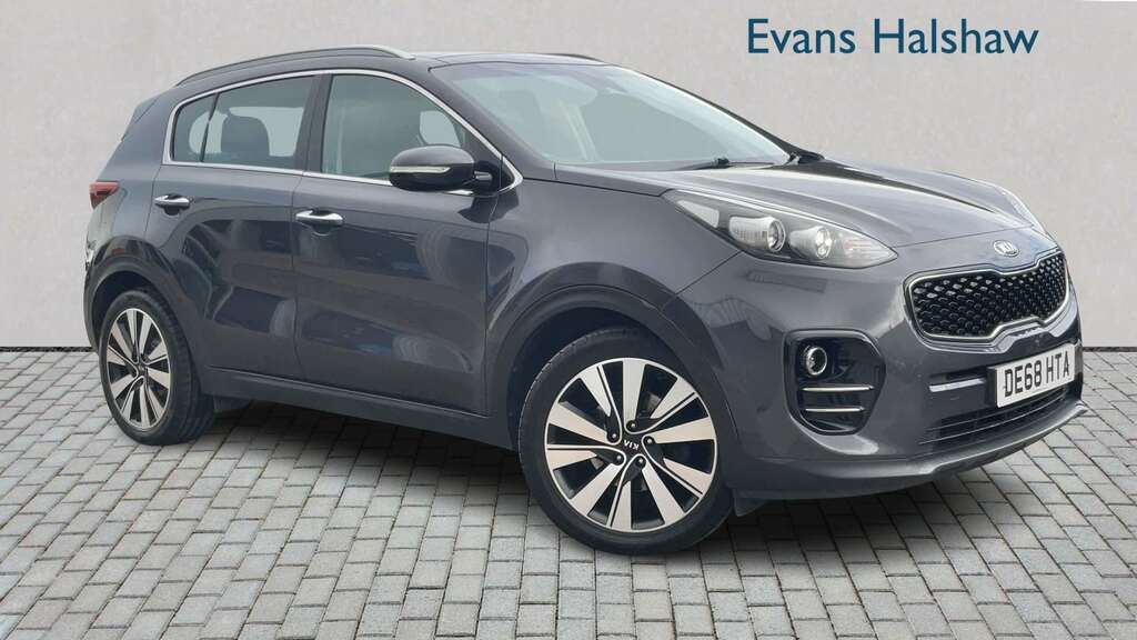Kia Sportage 1.7 Crdi Isg 3 Panoramic Roof 2018 DE68HTA Silver