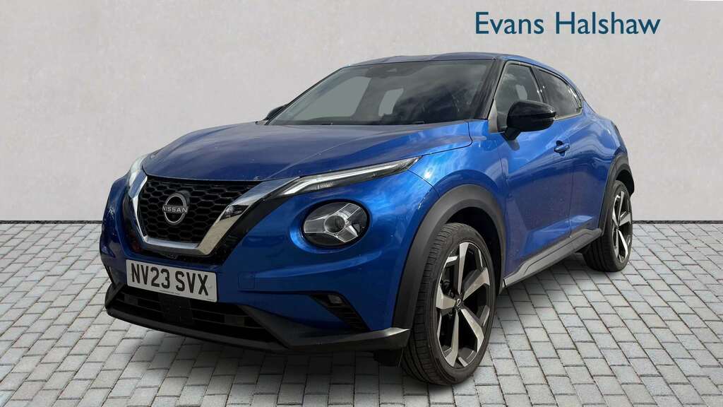 Nissan Juke 1.0 Dig-t 114 Tekna 2023 NV23SVX Blue #3