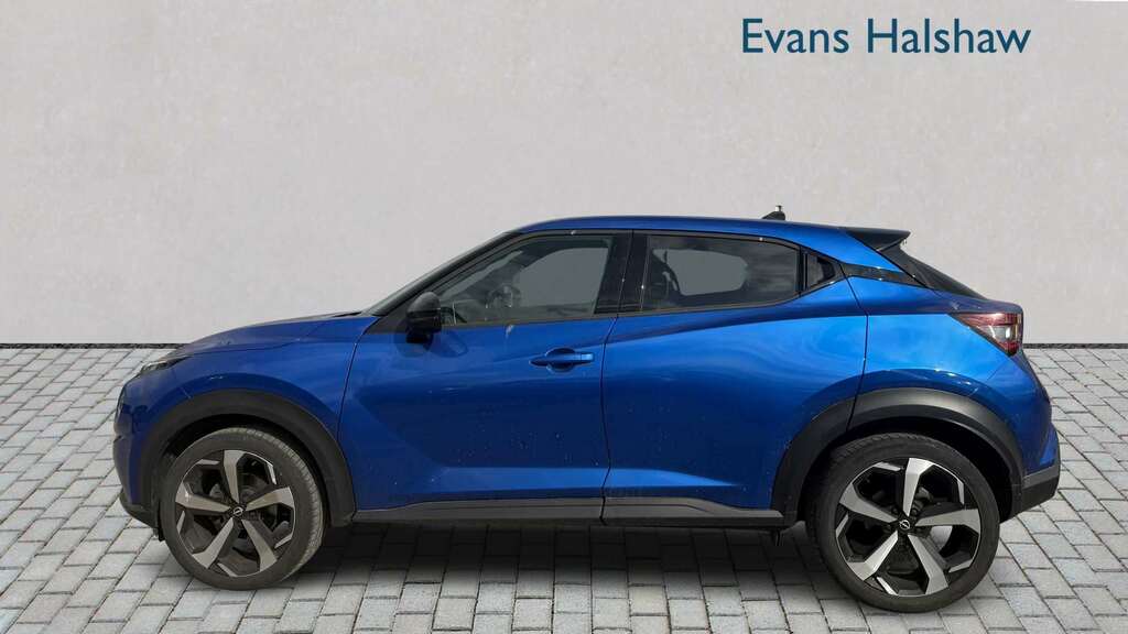 Nissan Juke 1.0 Dig-t 114 Tekna 2023 NV23SVX Blue #4